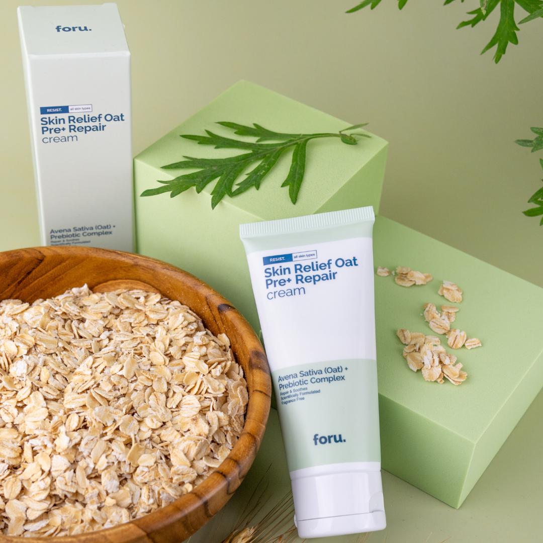 foru. Natural Eczema Cream with Oat and Prebiotics